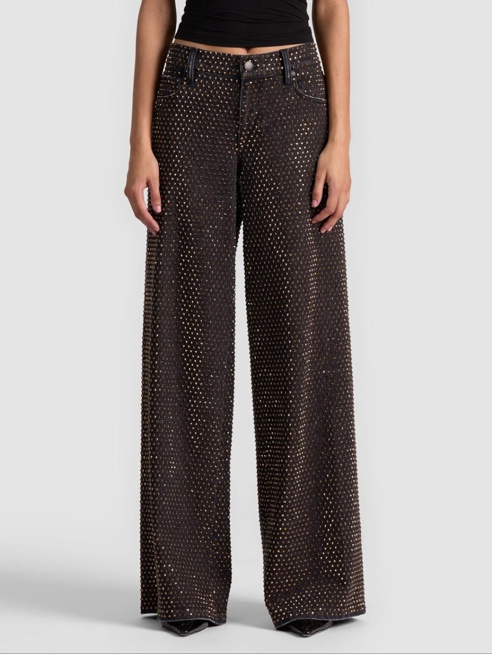 Alice + Olivia AMAZING EMBELLISHED JEAN
